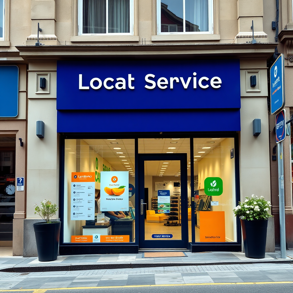 Local Service Business Exterior