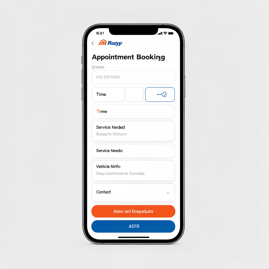 Mobile Appointment Form