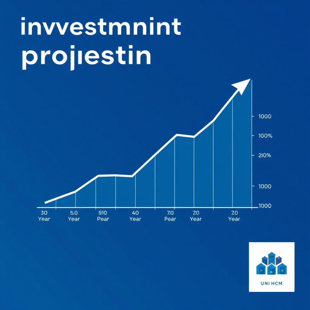 Investment projection chart