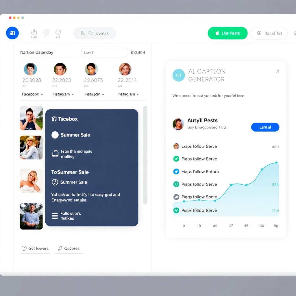 Social Media Command Center UI