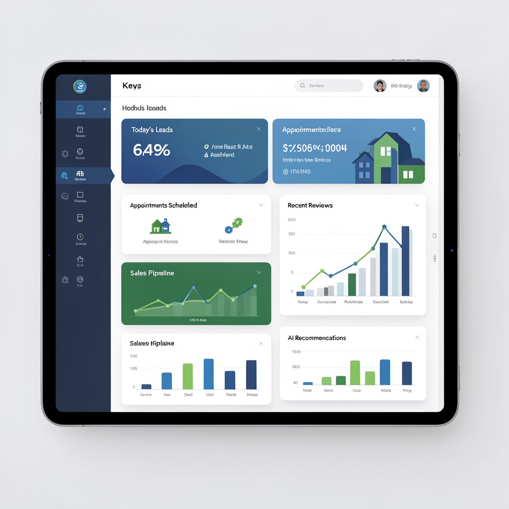 Dashboard view of UNI platform