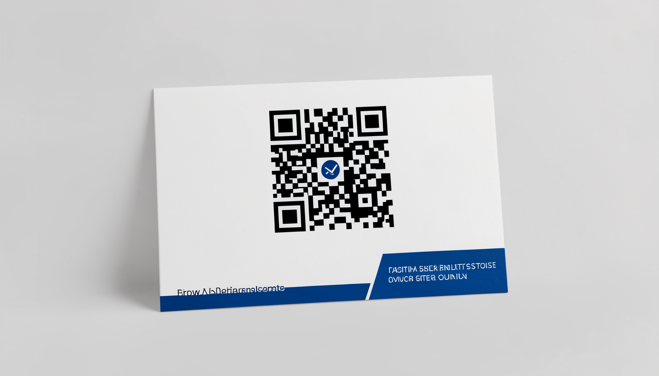 QR Code on Business Card