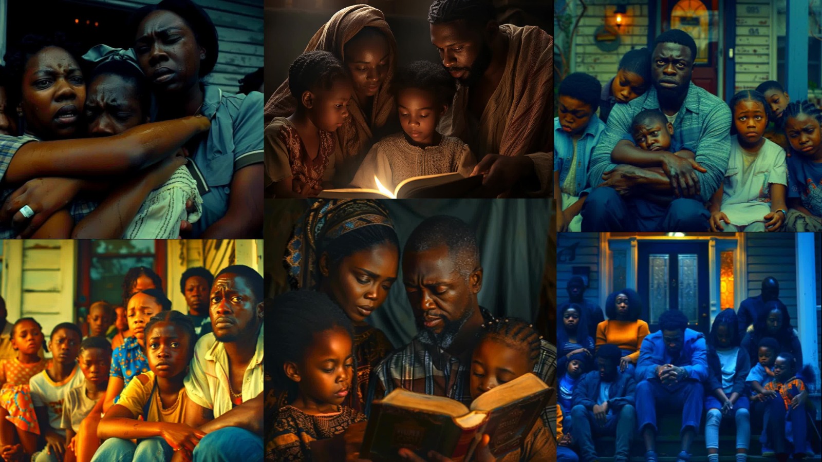 A stylized image: overlapping images representing traditional interpretations and critical examination. High quality, 4K resolution.