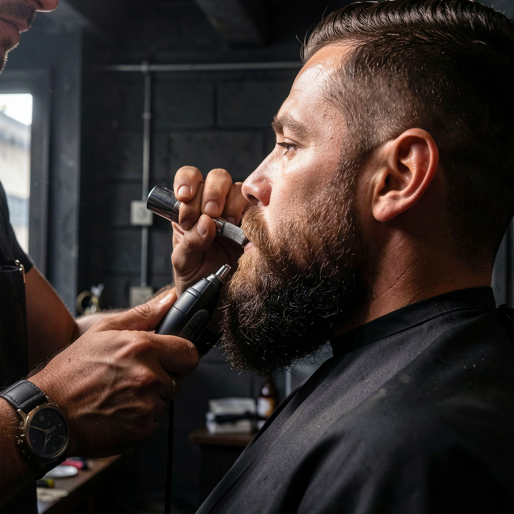 Beard trim process