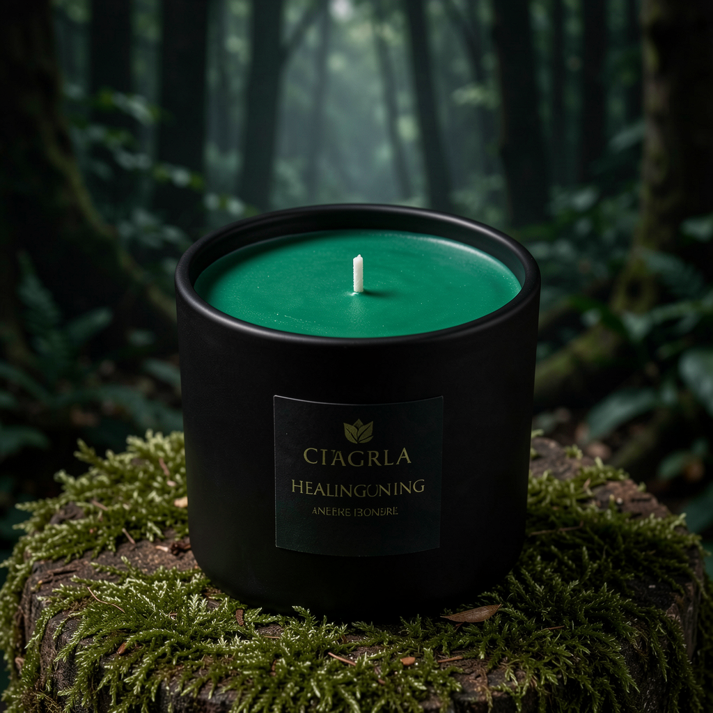 Emerald Eclipse Candle