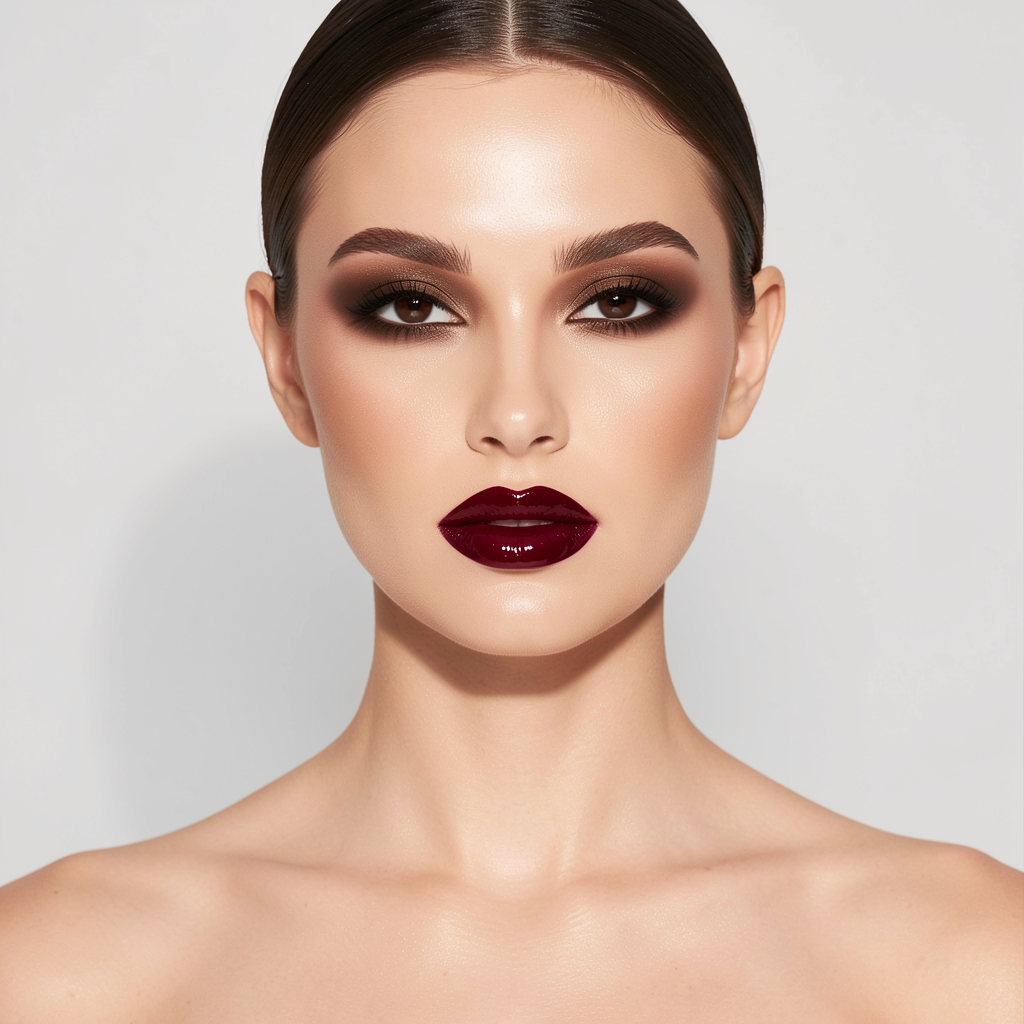 Editorial makeup look