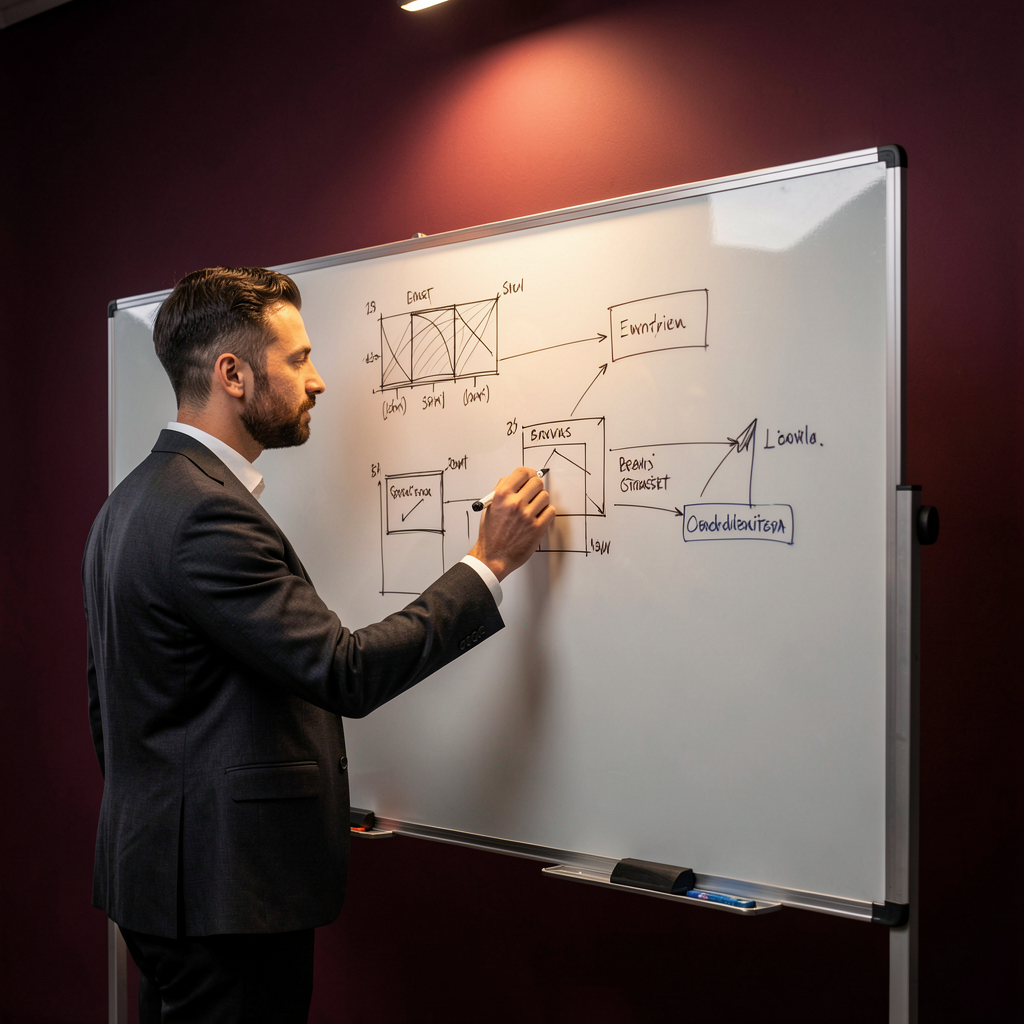 Brand strategy planning session