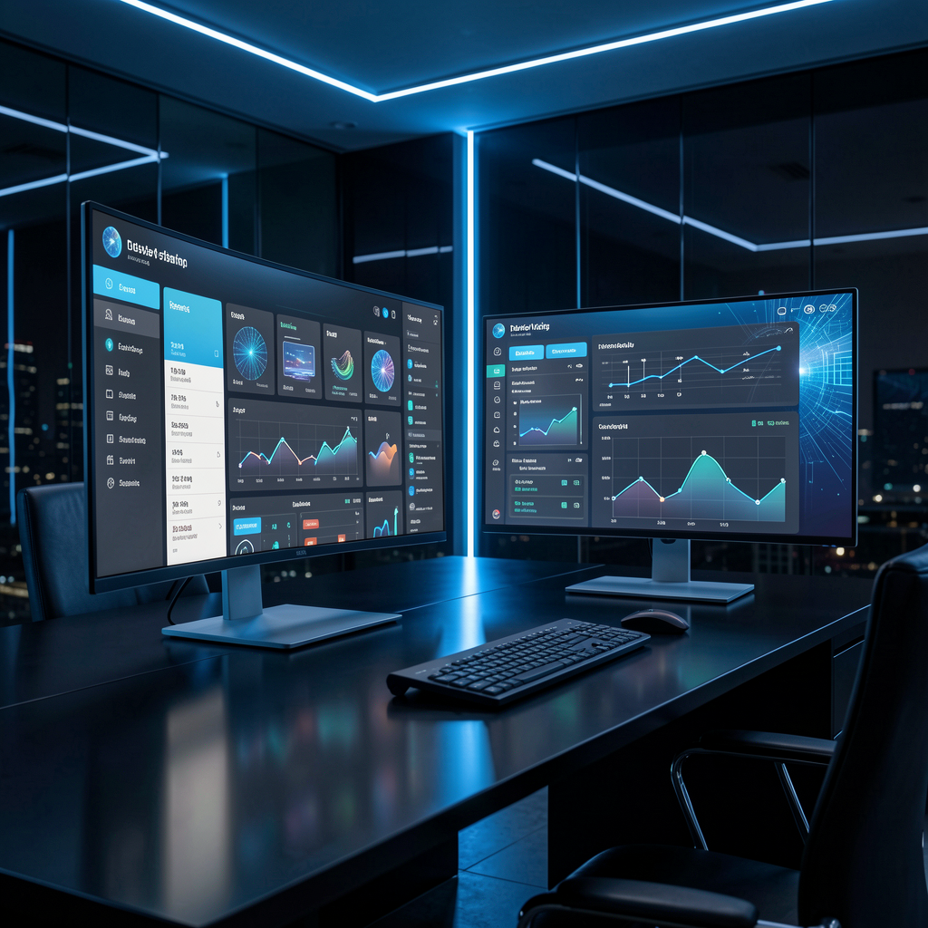 Fintech application case study visual