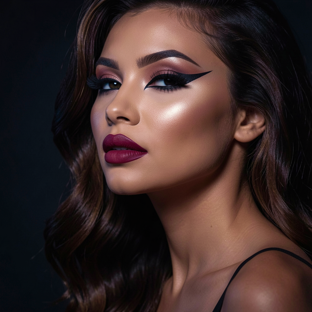 Seductive evening look