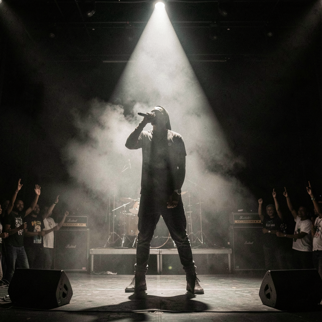 Stage performance still