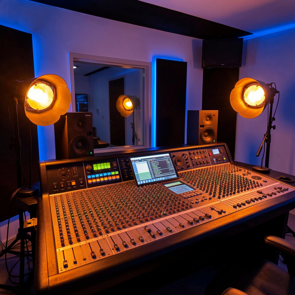 Studio session