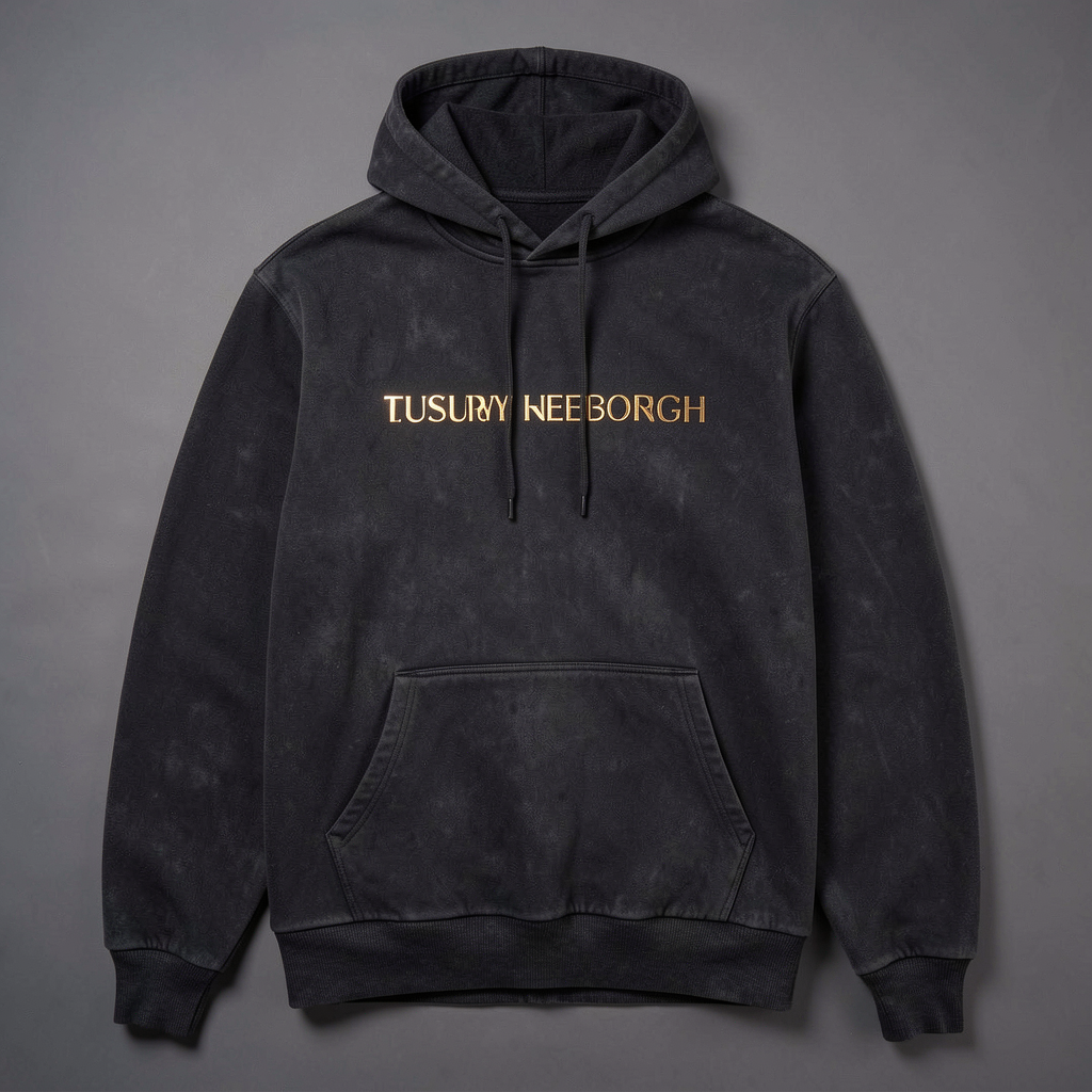 Gold Foil Heavyweight Hoodie
