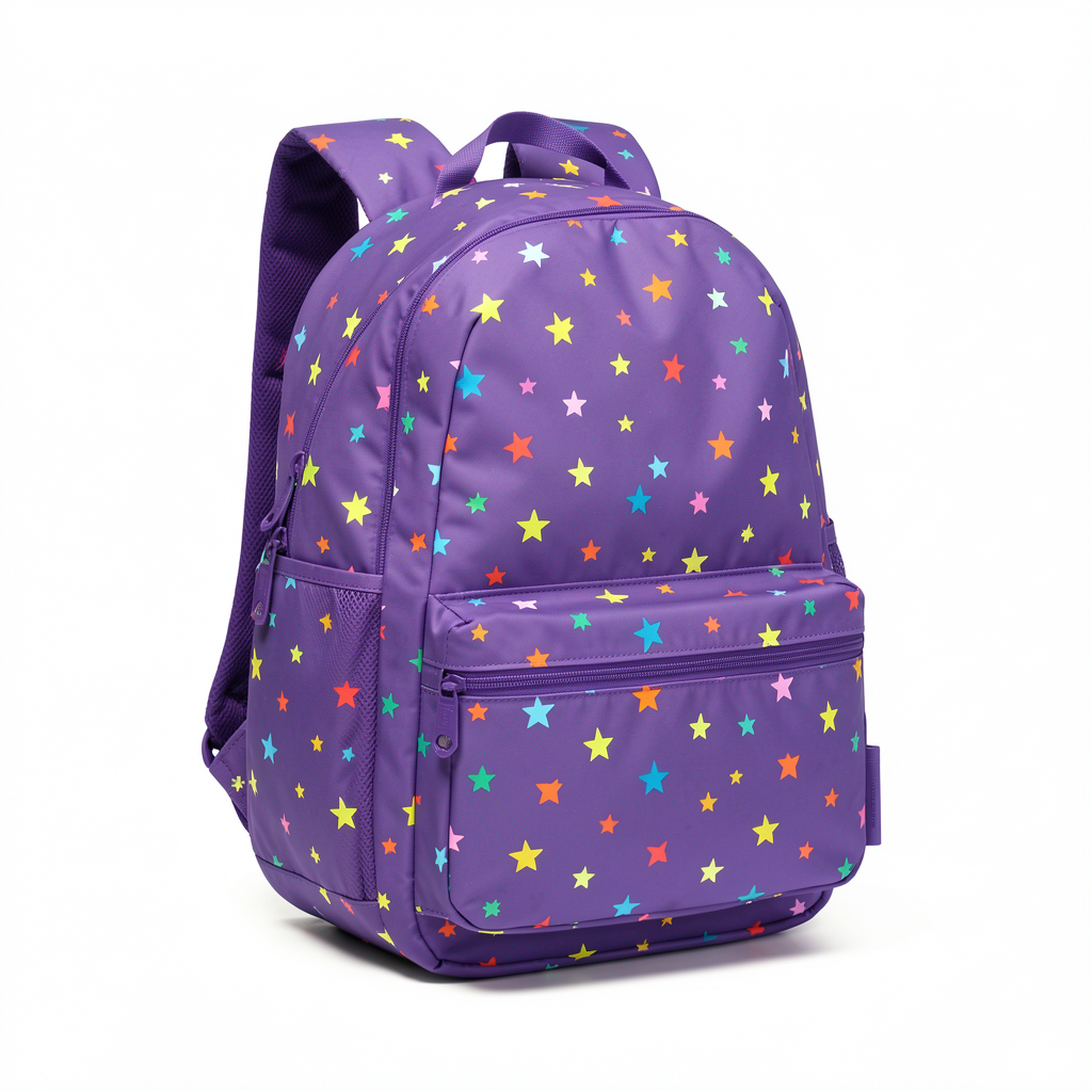 Purple Star Backpack