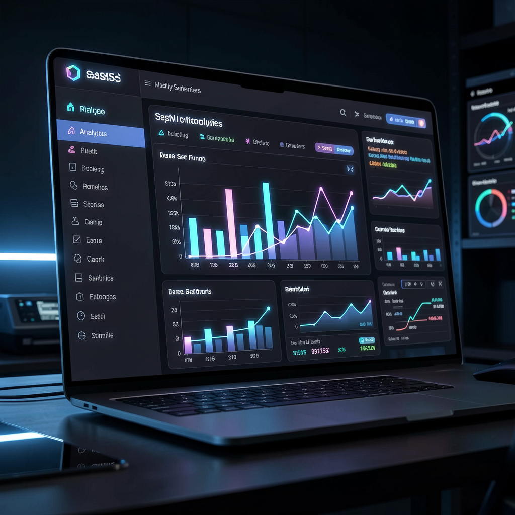 SaaS case study visual