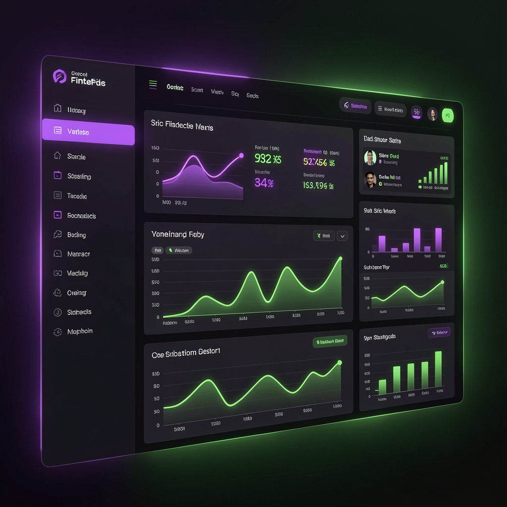 Fintech Web App Dashboard