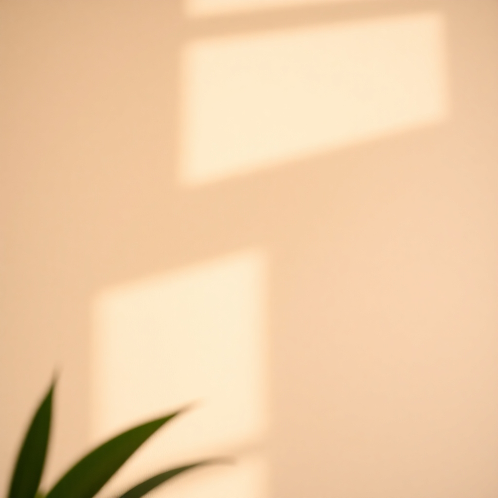 Create a close-up shot of a perfectly painted interior wall, highlighting the smooth texture and flawless finish. Use a shallow depth of field to blur the background and emphasize the quality of the paint job. The lighting should be soft and diffused, revealing the subtle details of the surface. The color palette should be warm and inviting, creating a sense of comfort and elegance. Consider adding a touch of natural light to enhance the realism and beauty of the image.