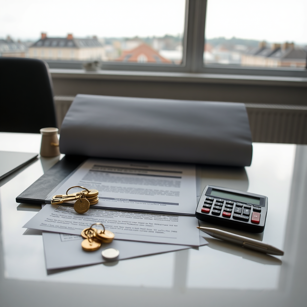 Limerick residential property purchase documents with refined editorial style