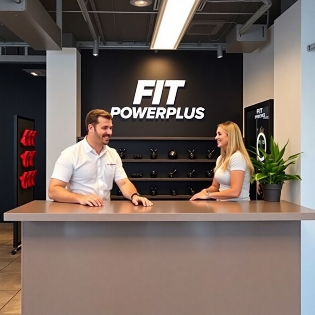 A stylized image representing the core values of Fit Powerplus. The central element should be a vibrant, stylized tree with roots symbolizing fitness, a trunk representing wellness, and branches adorned with fruits representing nutrition. The color palette should be bright and uplifting, with a focus on greens, blues, and yellows. The background should be a soft, gradient sunrise. The overall style should be modern and minimalist, with clean lines and a sense of harmony. Technical specs: 4K resolution, high-quality digital illustration.