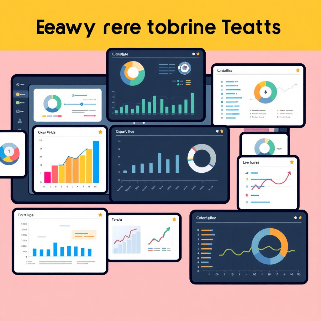 A stylized image of various interactive tools, such as charts, graphs, and questionnaires, arranged on a digital interface. The tools are user-friendly and visually appealing. The overall image should convey a sense of engagement, discovery, and the power of data.