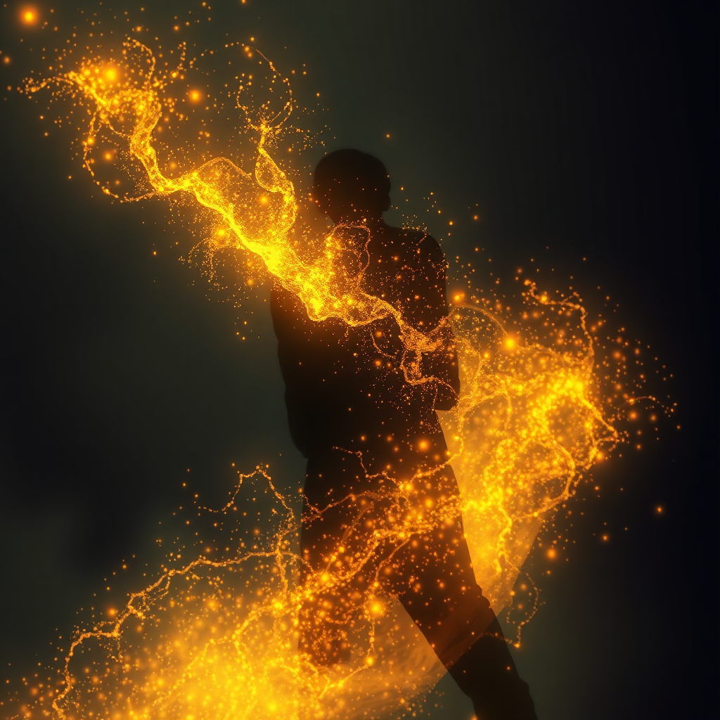 A stylized image representing the essence of Wanzia Products as a hub for digital content. Envision a central glowing sphere representing 'Wanzia,' with streams of light emanating outwards, each terminating in an icon representing a different digital product category: a book, a film reel, a musical note. The background is a deep, rich blue, symbolizing the vastness of the digital world. The style is modern and minimalist, with clean lines and a focus on visual clarity. Lighting should be soft and ethereal, creating a sense of wonder and discovery. The image should evoke feelings of connection, exploration, and access to diverse digital content. Technical specs: 4K resolution, high quality rendering.