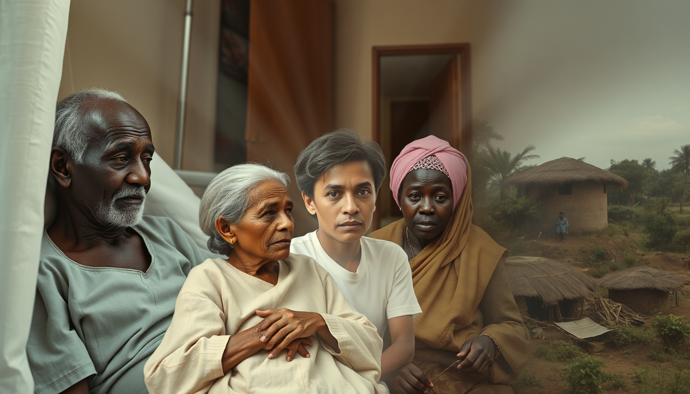 An abstract and vibrant image representing the world of music. Envision a swirling vortex of musical notes and sound waves, rendered in a dynamic and colorful style. The lighting should be energetic and pulsating, reflecting the rhythm and energy of music. The color palette should be a mix of bright and bold colors, creating a sense of excitement and movement. The camera angle should be a close-up shot, emphasizing the intricate details of the musical elements. Consider incorporating elements like musical instruments or headphones to enhance the connection to music.