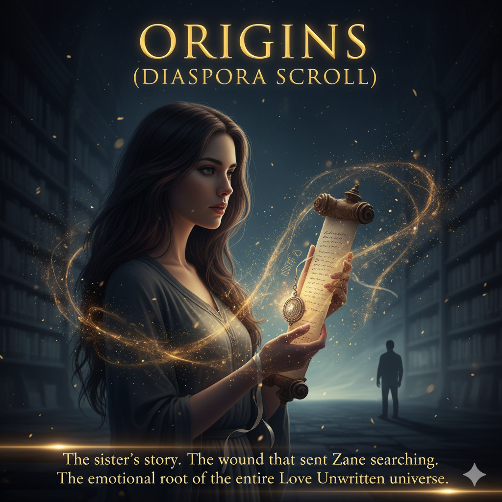 A photorealistic depiction of two hands intertwining over a stack of books and scrolls. The hands are rendered with realistic textures and subtle details. The books and scrolls are aged and worn, suggesting a history of knowledge and wisdom. The background is blurred, emphasizing the connection between the two hands. The image should evoke a sense of trust, intimacy, and shared understanding.