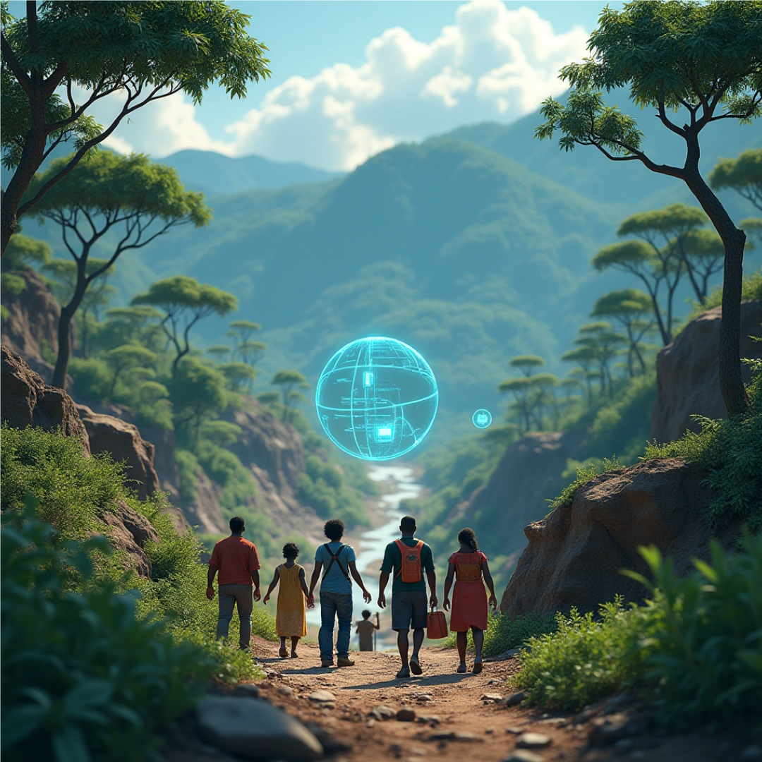 A stylized image representing the essence of Wanzia Products as a hub for digital content. Envision a central glowing sphere representing 'Wanzia,' with streams of light emanating outwards, each terminating in an icon representing a different digital product category: a book, a film reel, a musical note. The background is a deep, rich blue, symbolizing the vastness of the digital world. The style is modern and minimalist, with clean lines and a focus on visual clarity. Lighting should be soft and ethereal, creating a sense of wonder and discovery. The image should evoke feelings of connection, exploration, and access to diverse digital content. Technical specs: 4K resolution, high quality rendering.