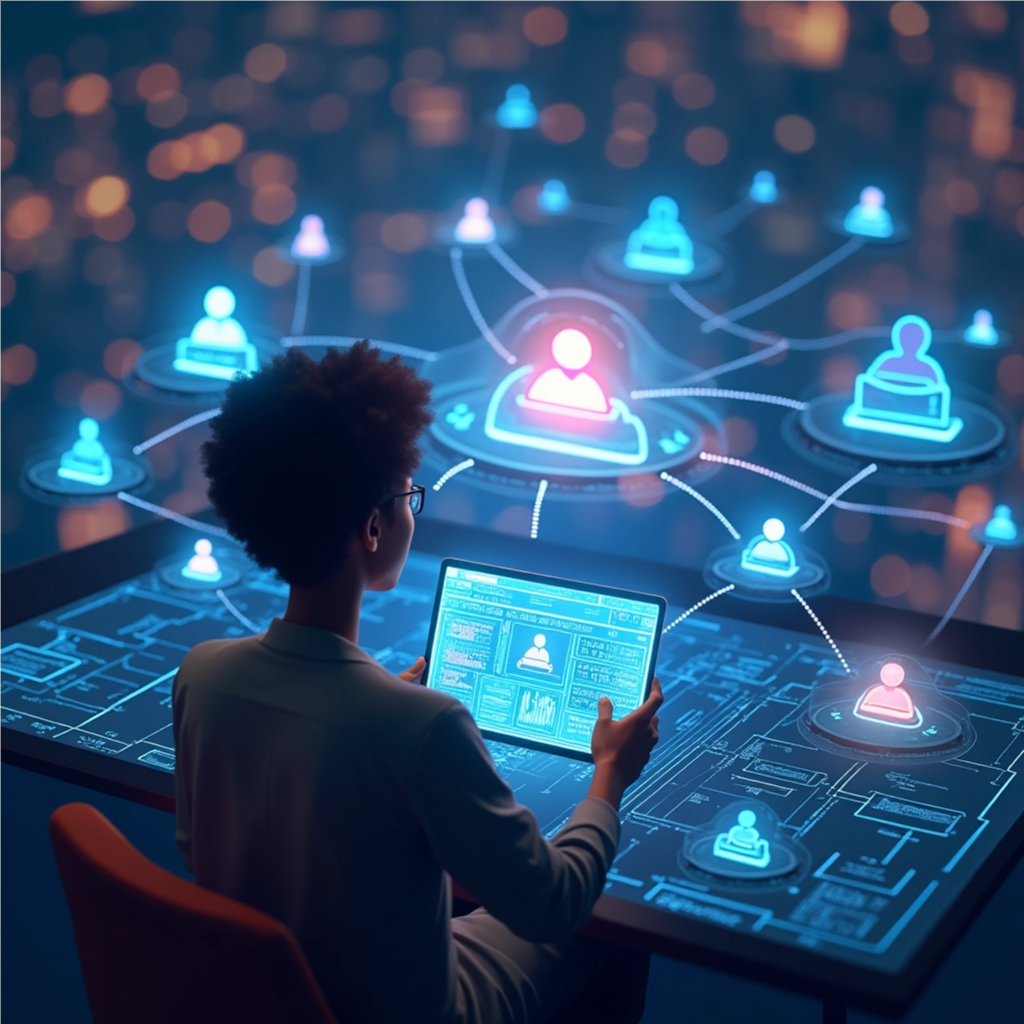 A stylized image of a network of interconnected gears, each representing a different aspect of an automation system. The gears are smoothly meshing together, symbolizing seamless integration and scalability. The color palette is metallic and modern, with a focus on silver, gray, and blue. The lighting is dynamic, with highlights and shadows to create depth and dimension. The style should be sleek and futuristic, conveying the concept of scalable and efficient automation.