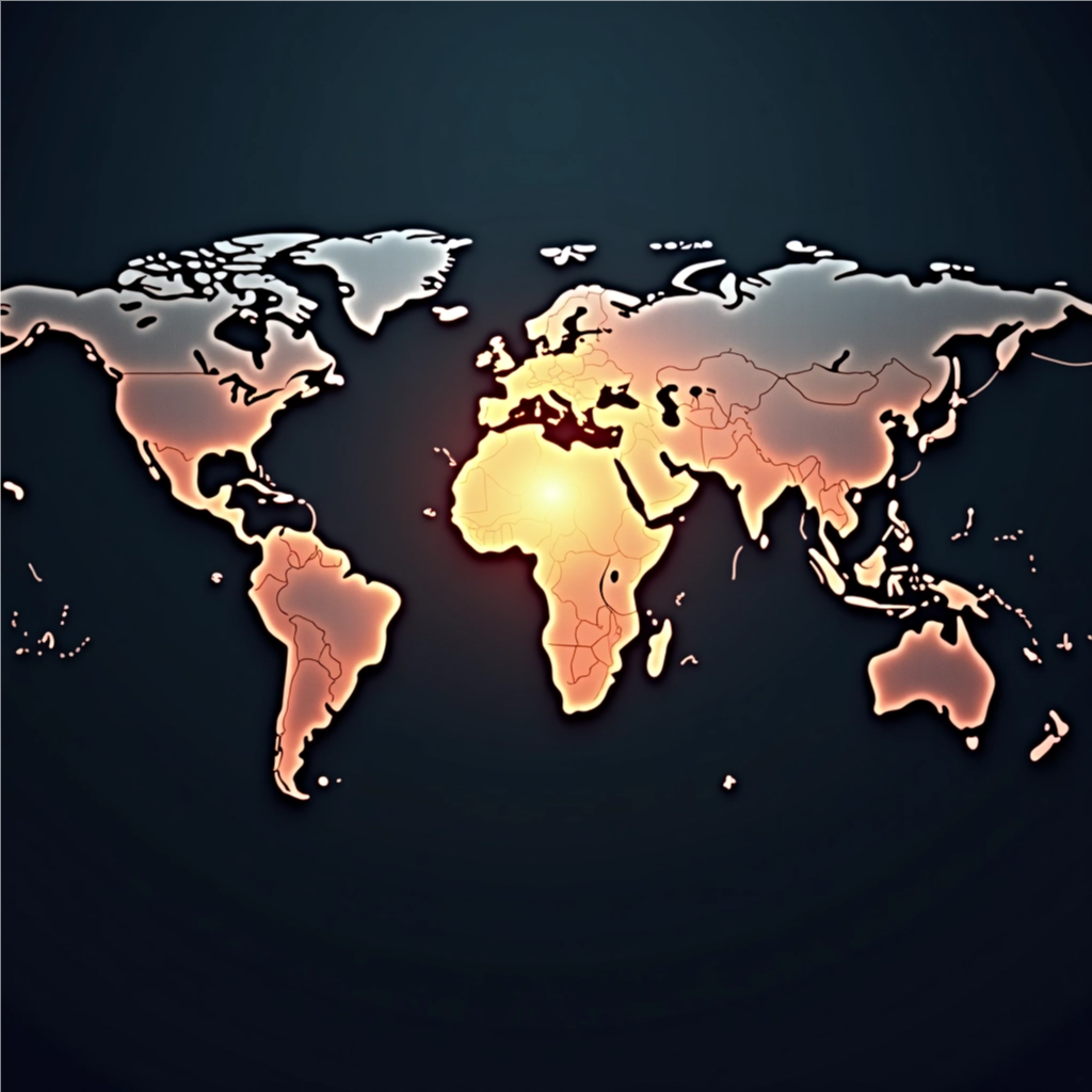 A world map highlighting Wanzia-bnb locations, with interconnected lines symbolizing the global network. Small icons represent diverse cultural activities and economic opportunities. The overall effect should be one of interconnectedness and positive impact. Style: modern, clean, informative.