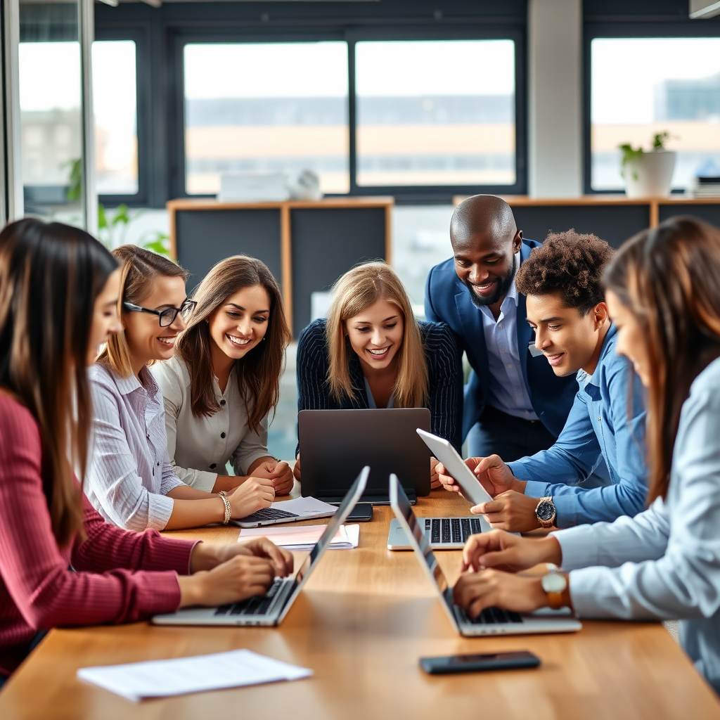 Marketing team collaboration