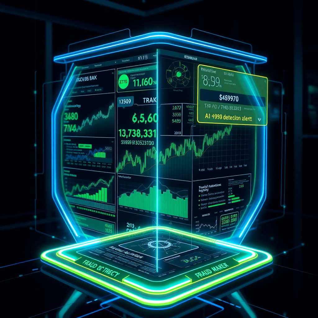AI financial market trend analysis interface
