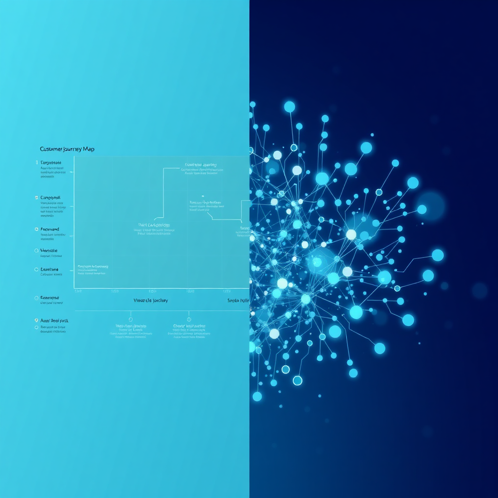 AI customer journey visualization