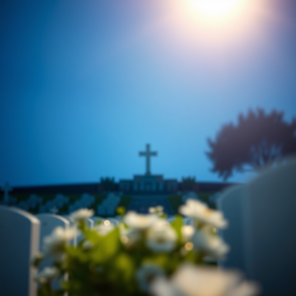 Cinematic memorial tribute hero image