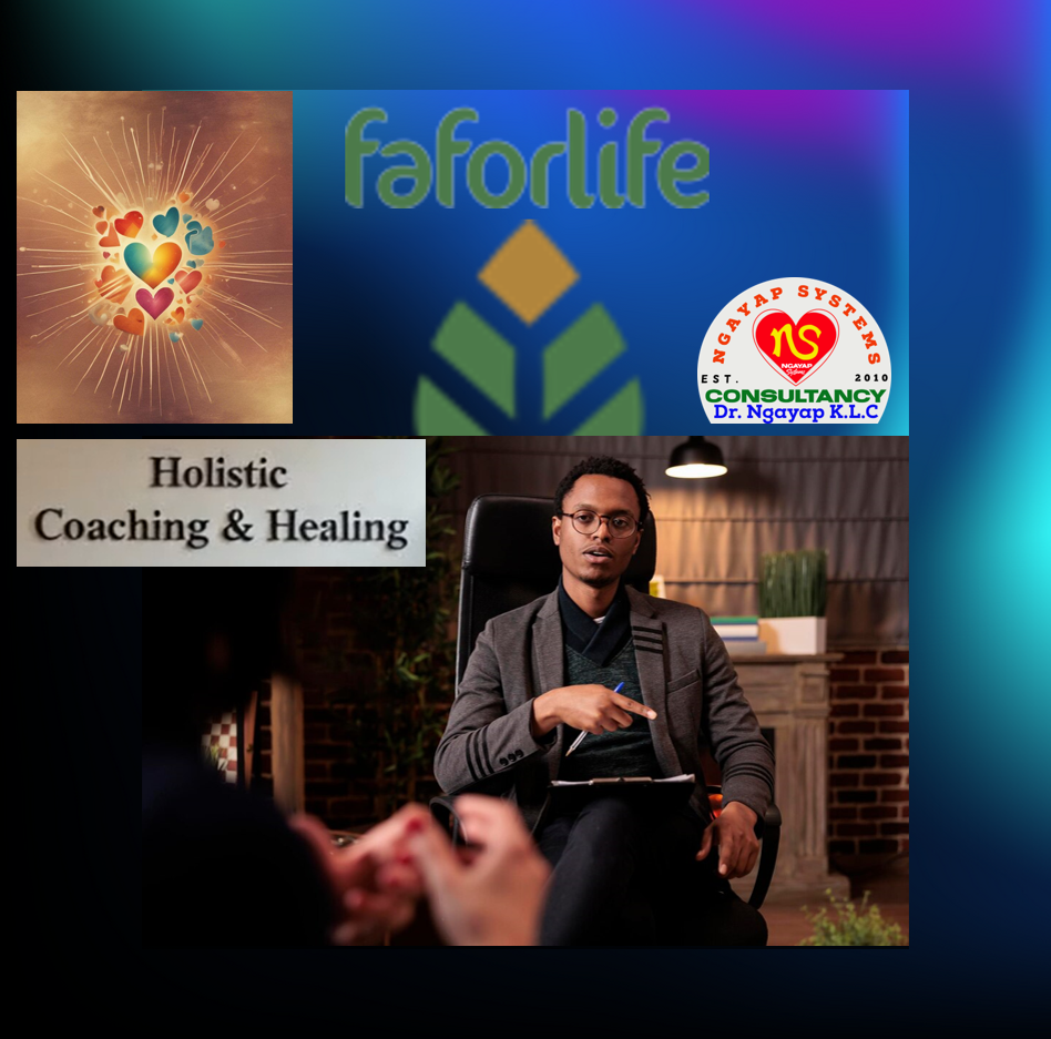 A photorealistic image depicting a person being coached outdoors. The coach is listening intently to the client and the sun is softly illuminating their faces. The coach has a notepad, and pen. In the background are trees and a softly flowing river. The tone is peaceful and supportive. The style is akin to outdoor lifestyle photography.