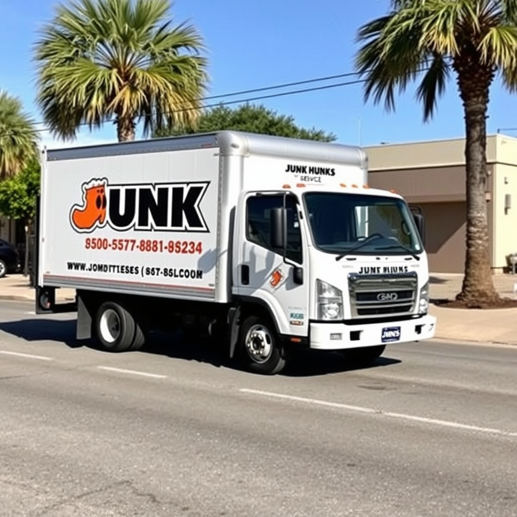 Junk Hunks service truck