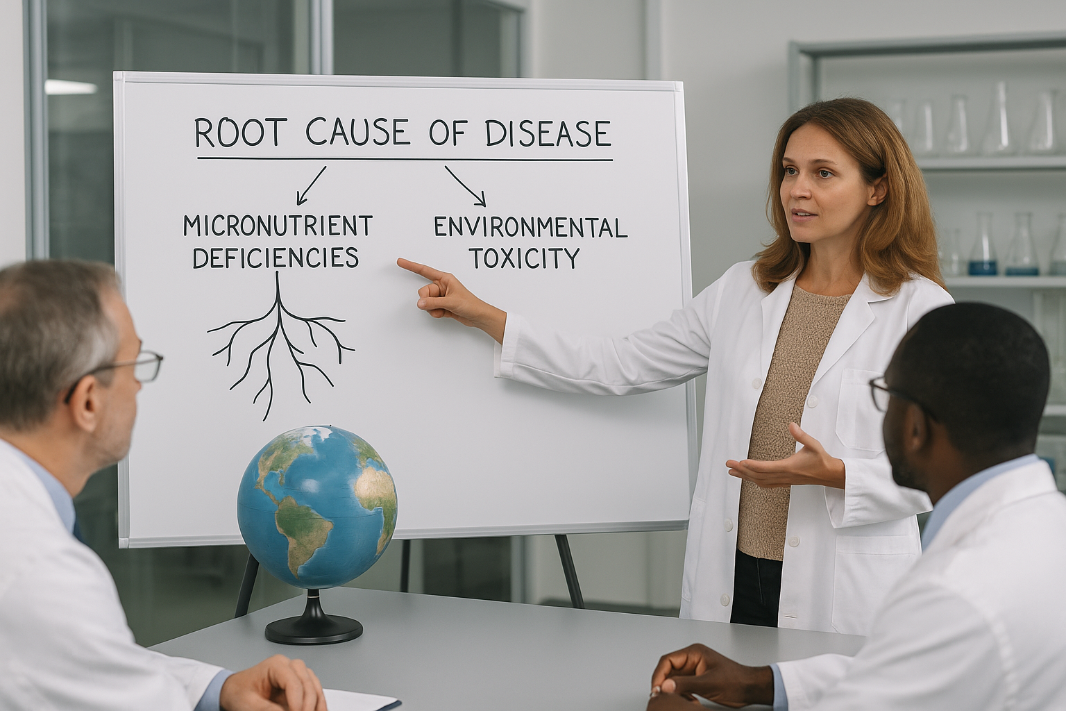 A photorealistic image of a diverse group of individuals receiving personalized nutrition advice from a healthcare professional. The composition should emphasize the individual attention and care provided. The lighting should be warm and supportive, with a color palette dominated by earth tones. The camera angle should be close-up, capturing the interaction between the individuals. Style reference: healthcare photography. Technical specs: 4K, high quality.