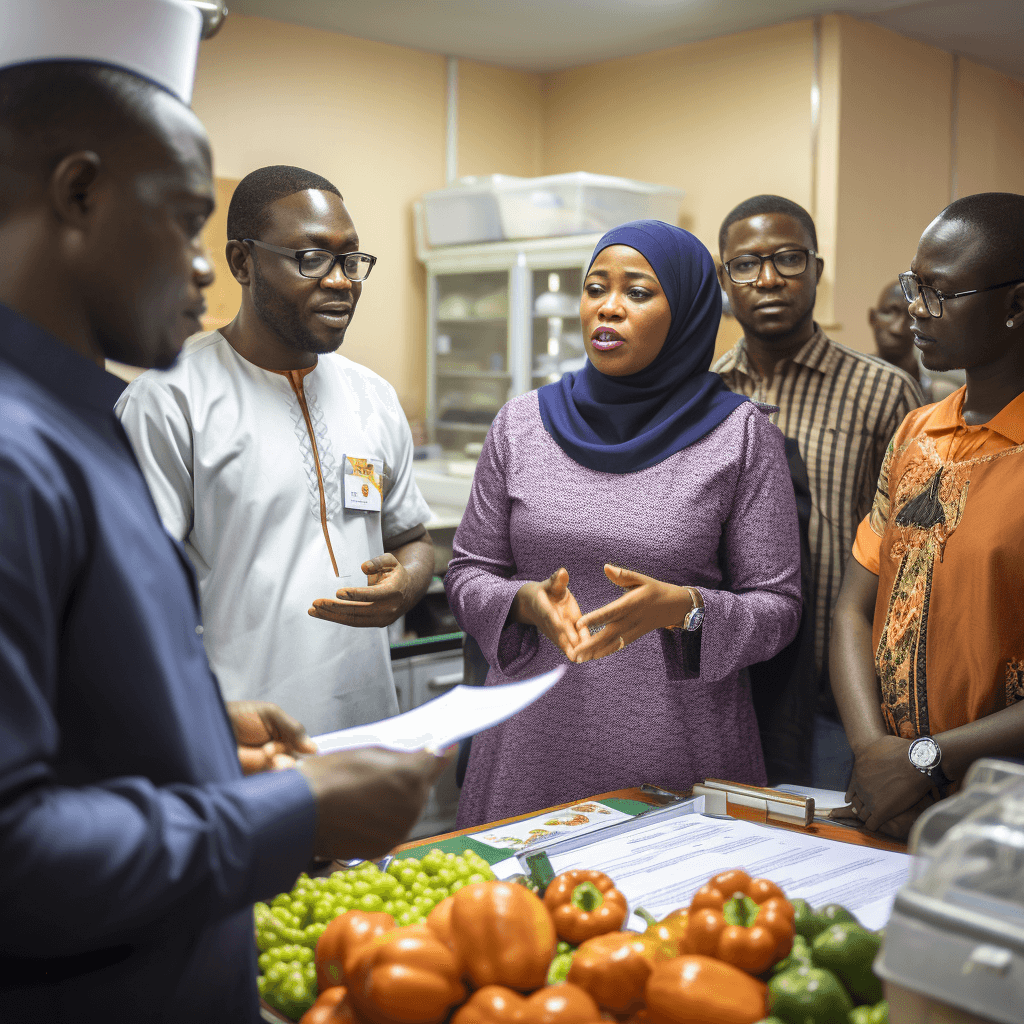 A bright, photorealistic image showcasing a variety of colorful and nutritious foods arranged in a visually appealing manner. The composition should emphasize the health benefits of the food, with a focus on vitamins, minerals, and antioxidants. The lighting should be vibrant and inviting, with a color palette dominated by bright, cheerful colors. The camera angle should be close-up, highlighting the textures and details of the food. Style reference: food photography. Technical specs: 4K, high quality.