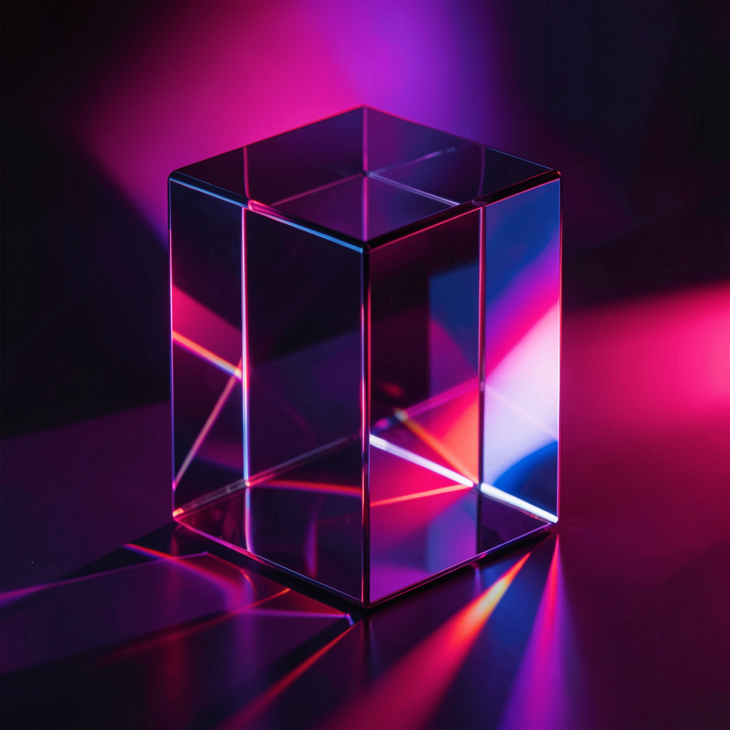 Glassmorphism Prism Background