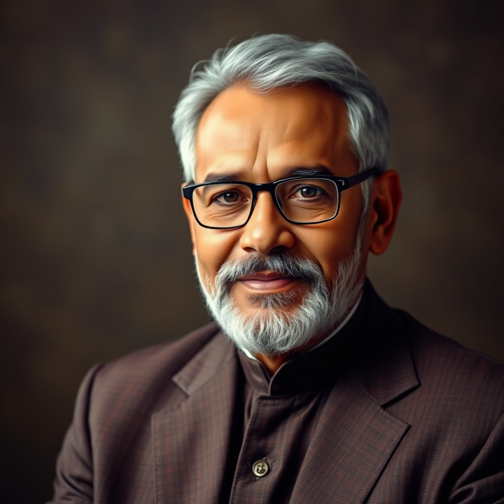 Portrait of Mahar Sardar Ahmad Abid