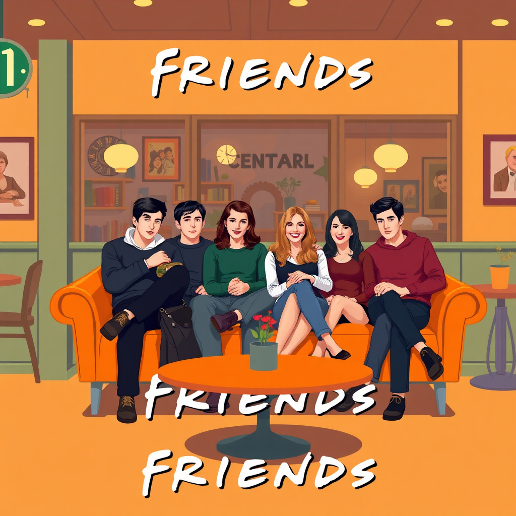 Friends TV show poster
