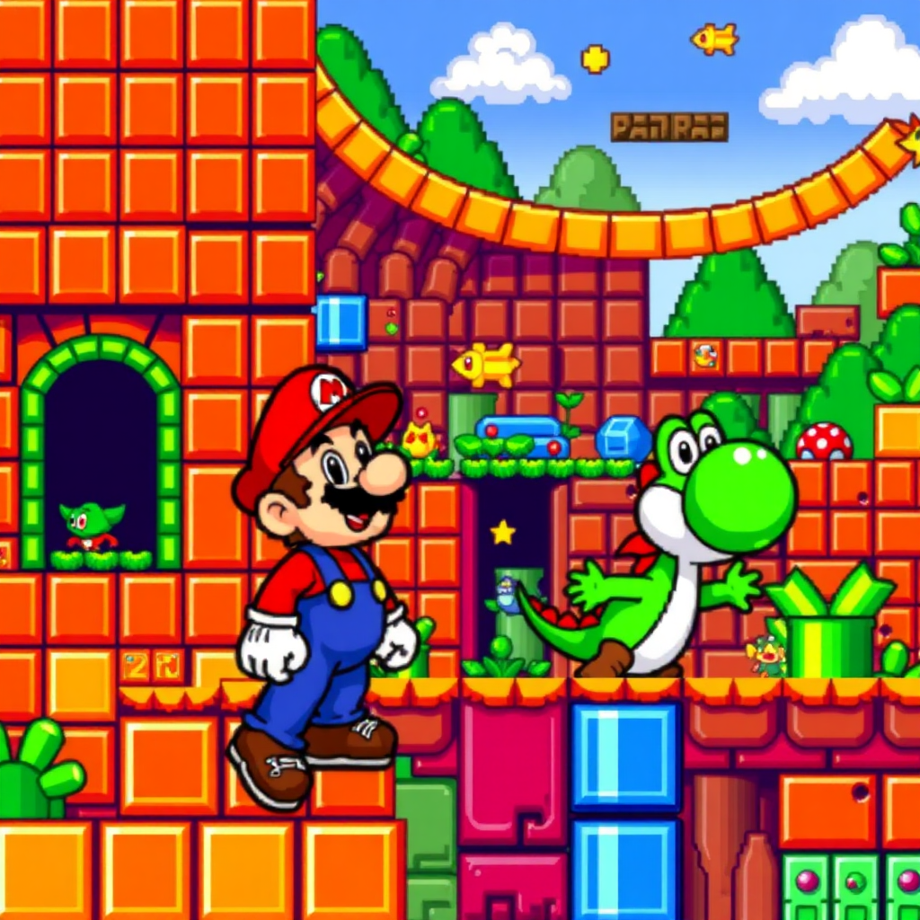 Super Mario World screenshot