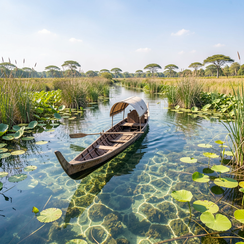 Mokoro in Okavango Delta