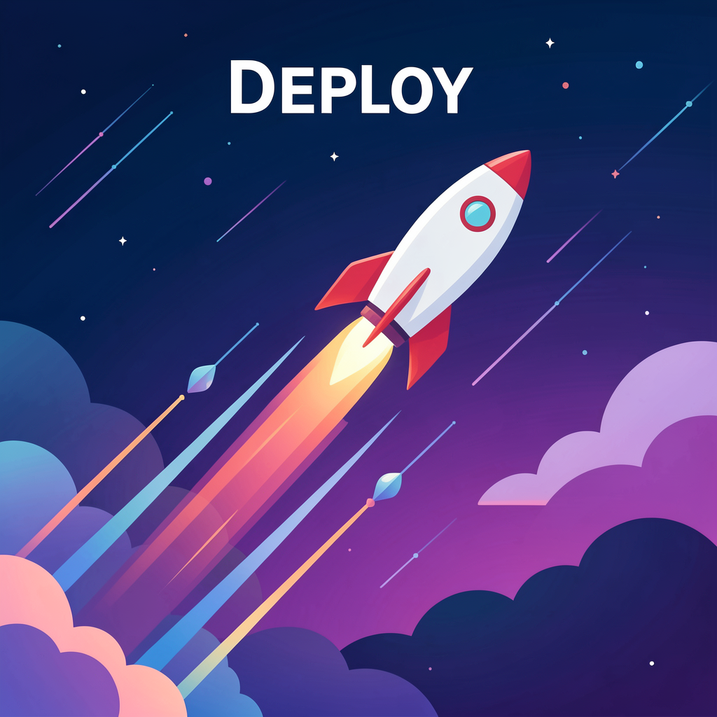 Illustration of launching a project