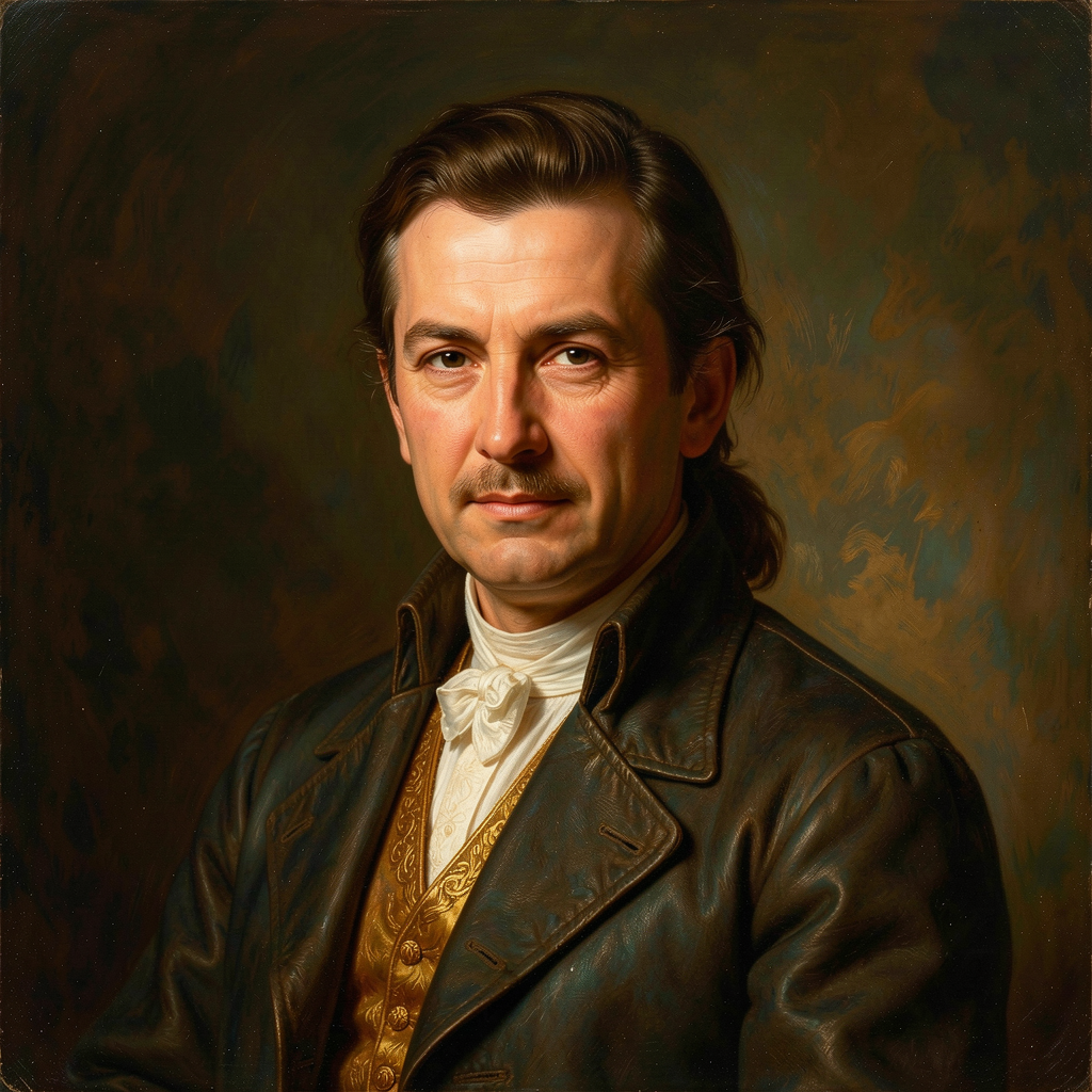 Restored vibrant portrait photograph