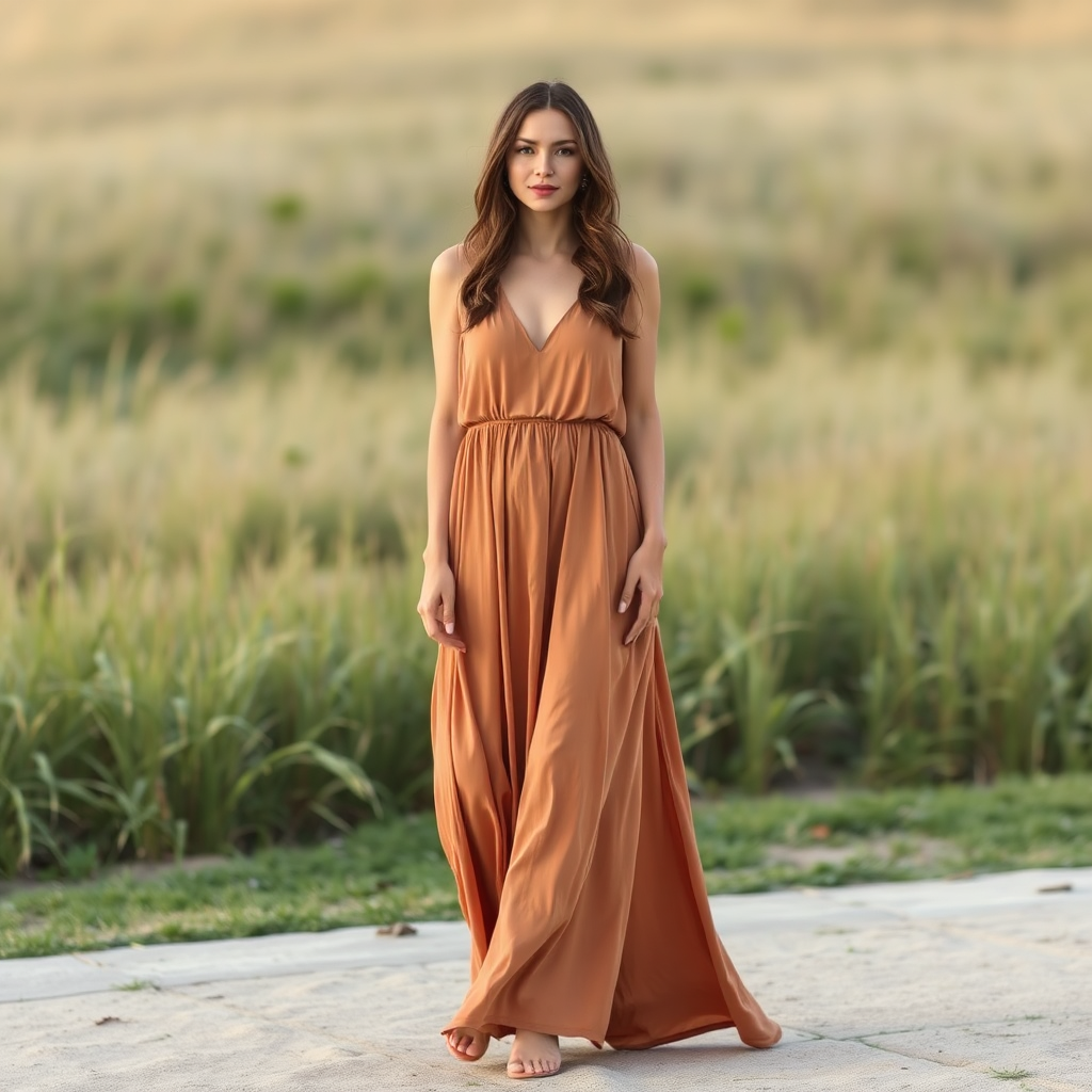 Tencel Maxi Dress