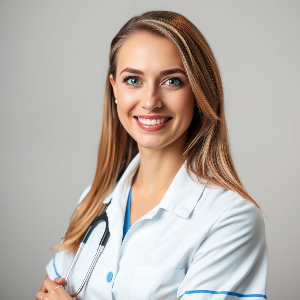 Portrait of a nurse manager