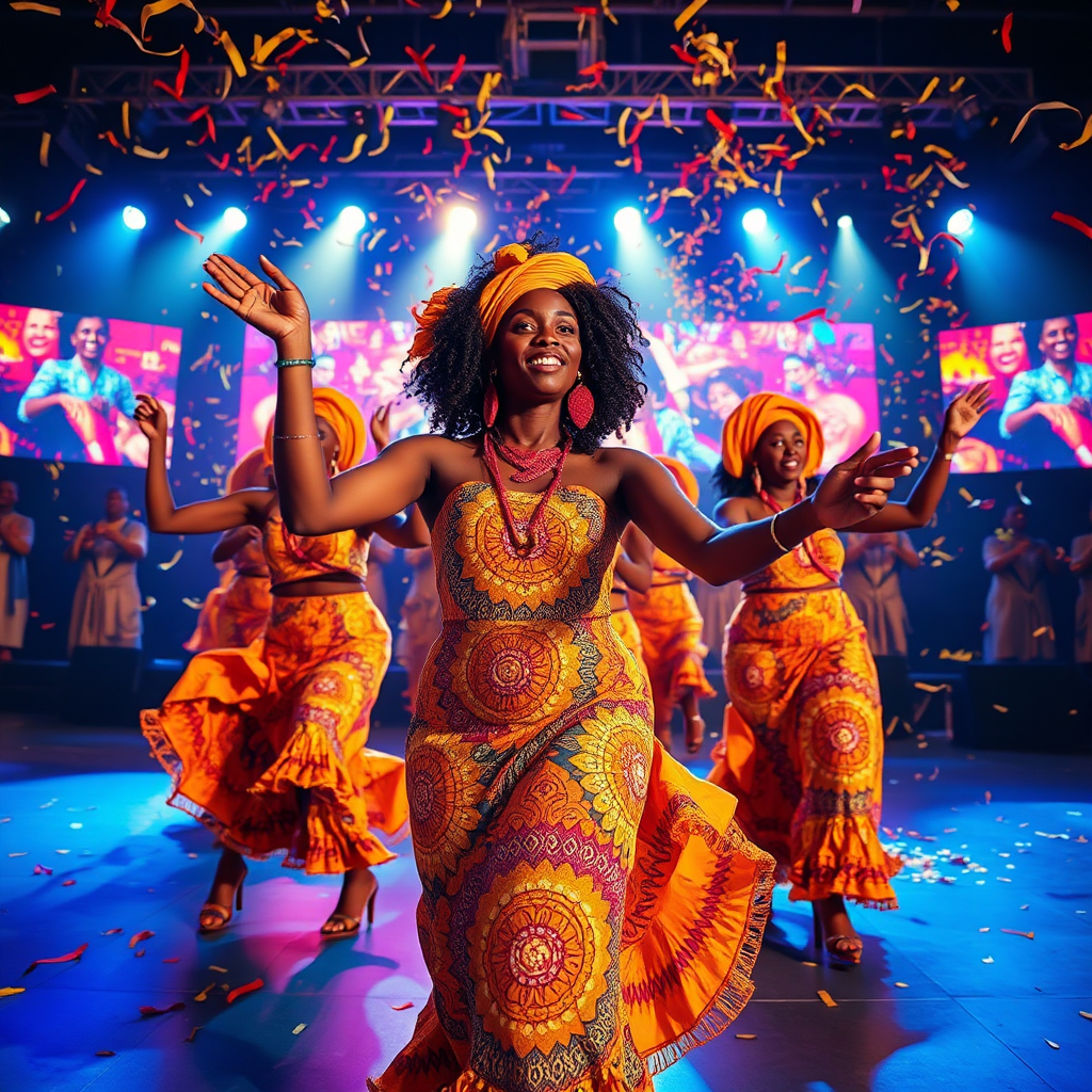 Jara music video scene