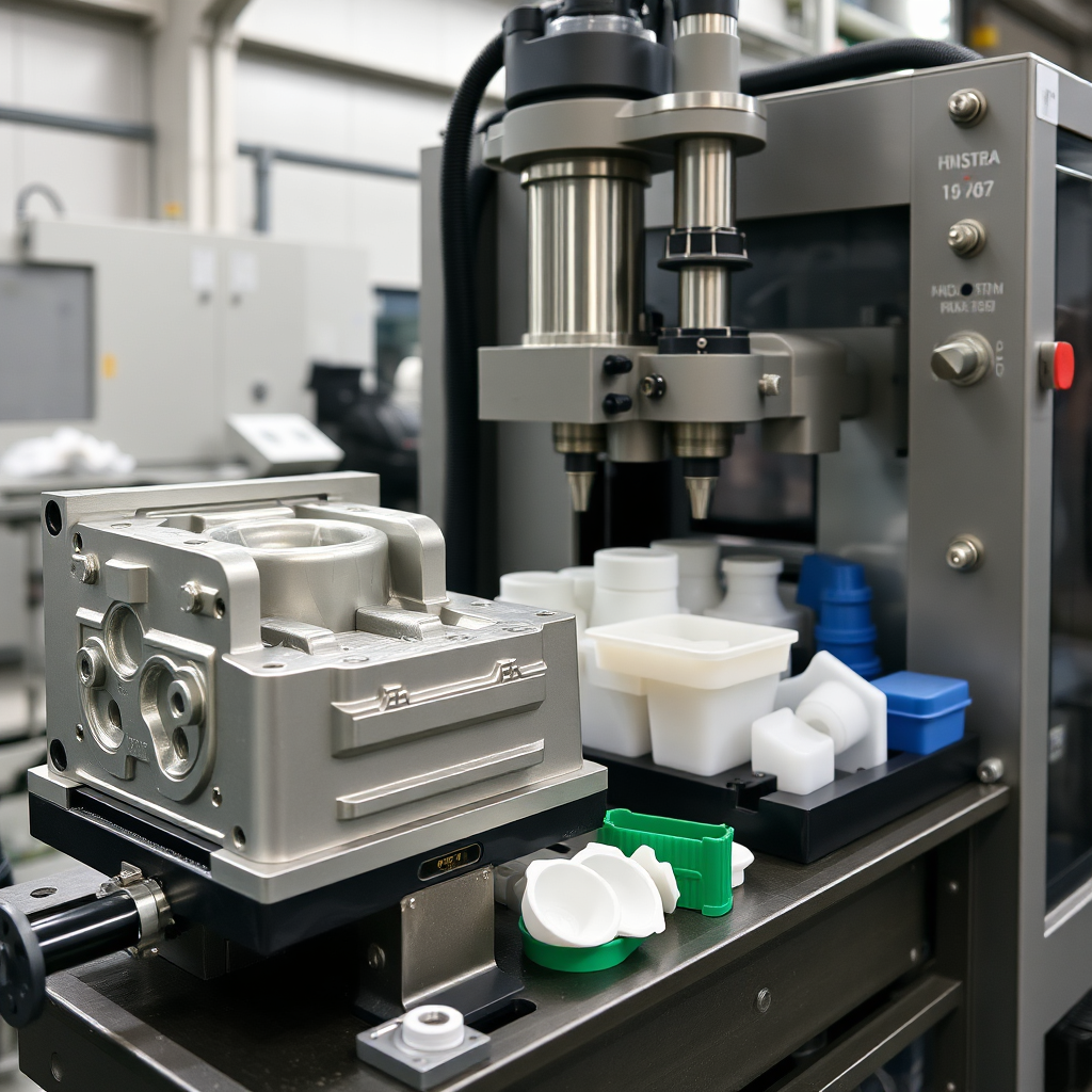 Plastic injection molding image