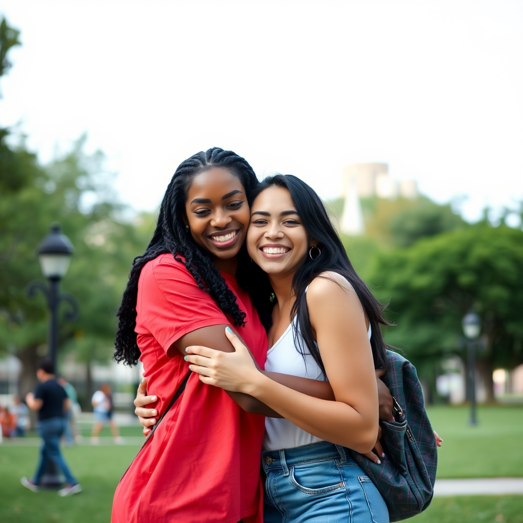 A photorealistic image capturing a group of women cheering and celebrating another woman's success. They are in a bright and airy event space, with balloons and streamers in the background. Their expressions are filled with joy and support. Technical specs: 4K, high quality, vibrant colors.