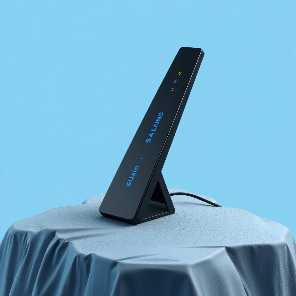 A family video conferencing with relatives, showcasing seamless video quality due to reliable Starlink internet. A laptop is on the table in front of them, displaying a user-friendly website interface. Cozy, warm lighting, 4K resolution.